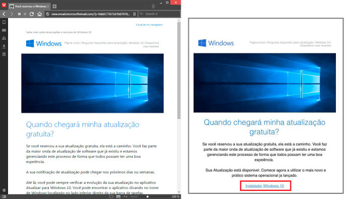 windows 10 web falsa