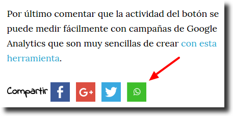 whatsapp boton en el sitio