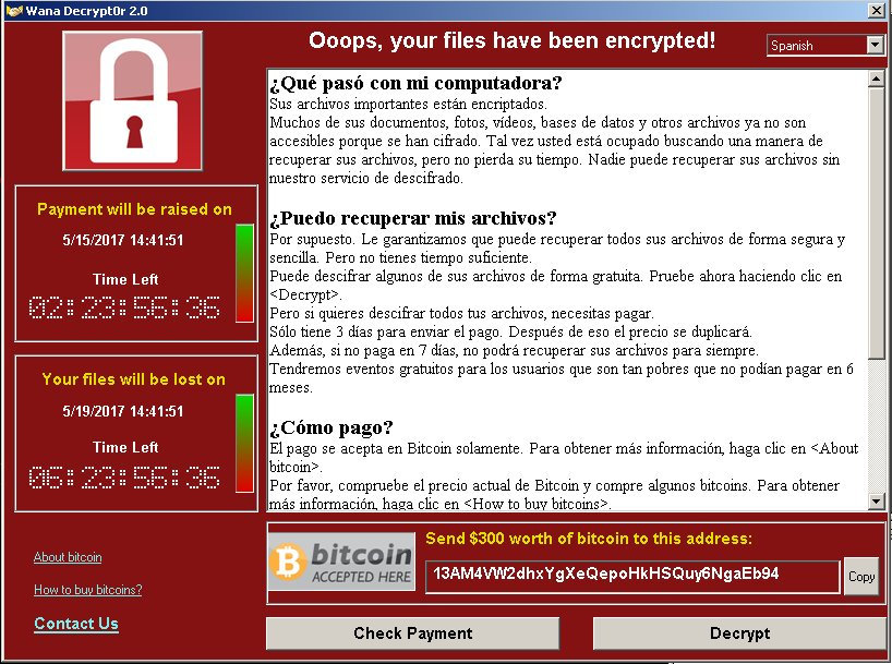 wannacry en español